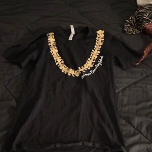 Black Embellished Women's Top